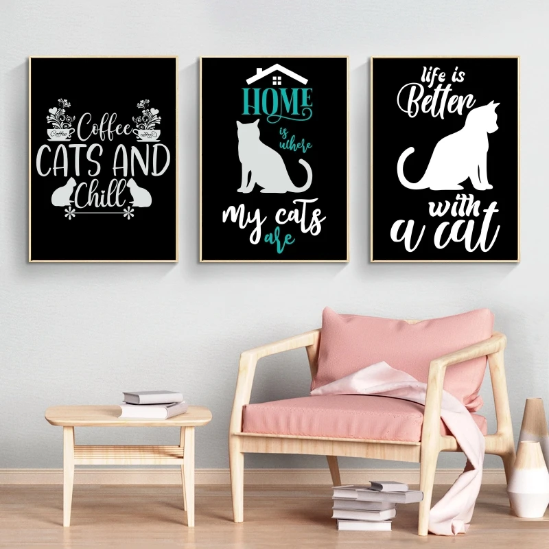 Print On Canvas Home is where my cats are Wall Decoration Modular Prints Christmas Gifts Children's Bedroom Decor
Print On Canvas Home is where my cats are Wall Decoration Modular Prints Christmas Gifts Children's Bedroom Decor