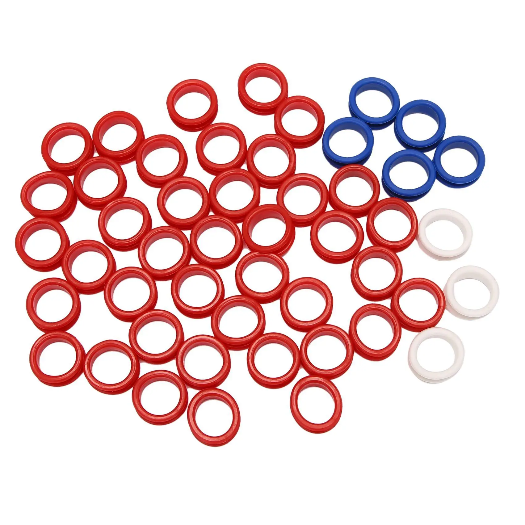 50Pcs Silicone Finger Rings for Any Scissors Inserts Haircutting Styling Tools Accessories Mix Colors
50Pcs Silicone Finger Rings for Any Scissors Inserts Haircutting Styling Tools Accessories Mix Colors