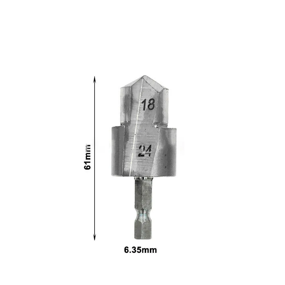 1pc 6.35mm PPR Lifting Stepped Drill Bit Hexagonal -==Shank -=Drill Bit -=Water Pipe Expansion Drill Punch Plumber Power Tools
1pc 6.35mm PPR Lifting Stepped Drill Bit Hexagonal -==Shank -=Drill Bit -=Water Pipe Expansion Drill Punch Plumber Power Tools