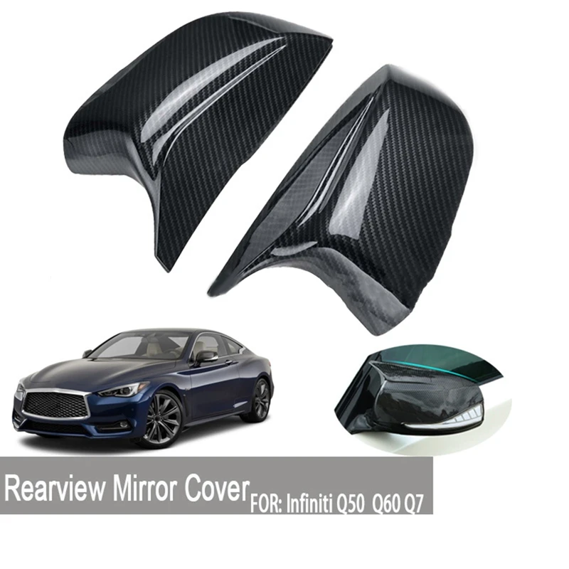 2 Pcs Car Rear View Mirror Cover Side Wing Mirrors Cover Housing Cap For Infiniti Q50 Q50S Q70 Q60 QX30
2 Pcs Car Rear View Mirror Cover Side Wing Mirrors Cover Housing Cap For Infiniti Q50 Q50S Q70 Q60 QX30