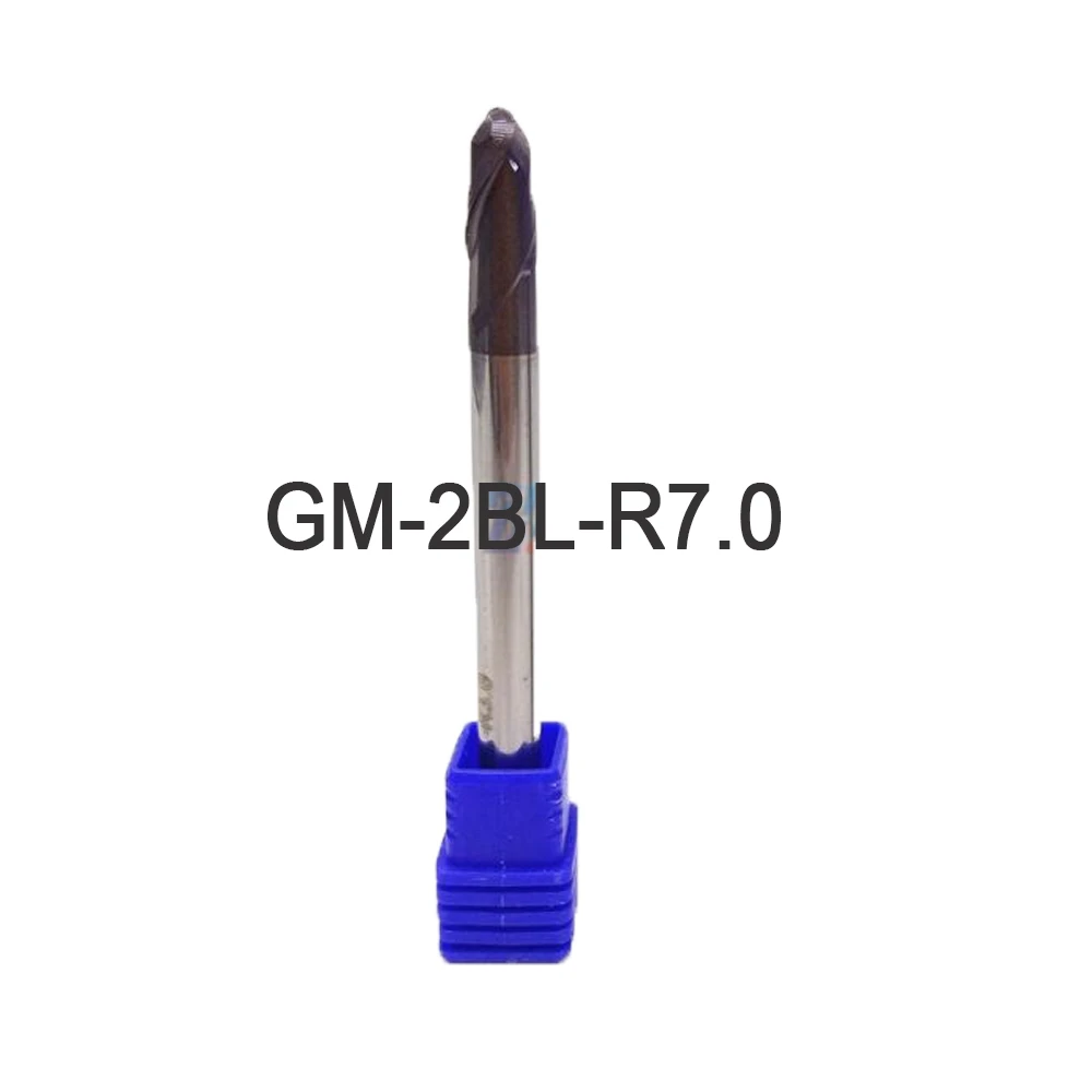GM-2BL-R7.0 ZCC Solid Tungsten Steel 2 Fute Ball Nose Coated End Mill CNC Milling Cutter Cutting Tools
GM-2BL-R7.0 ZCC Solid Tungsten Steel 2 Fute Ball Nose Coated End Mill CNC Milling Cutter Cutting Tools