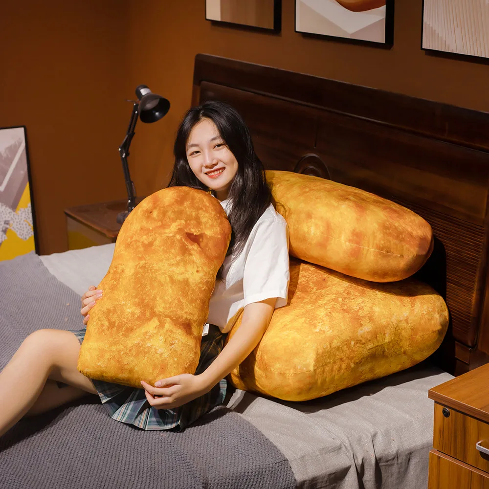 Simulation 65/90cm Stuffed Plush Chicken Nuggets Toy Cartoon Creative Baby Doll Sleep Pillow Cushion Birthday Gift Home Decor
Simulation 65/90cm Stuffed Plush Chicken Nuggets Toy Cartoon Creative Baby Doll Sleep Pillow Cushion Birthday Gift Home Decor