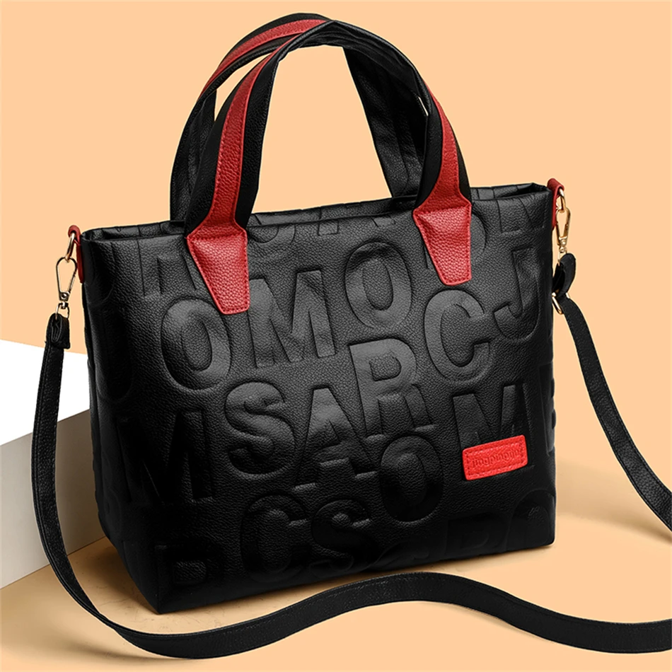 

Luxury Designer Handbags Women Large Capacity Tote Bag Famous Brand Pu Leather Shoulder Crossbody Bags for Ladies Bolsos