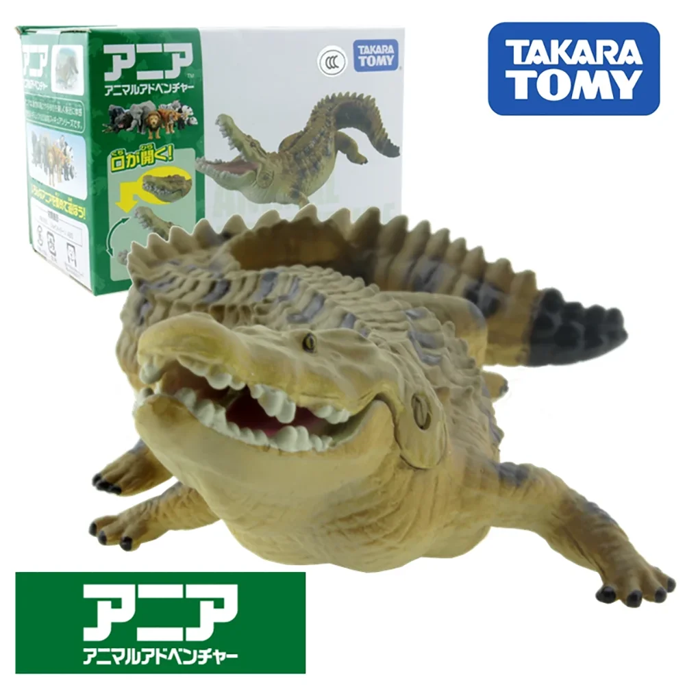 

Takara Tomy tomica Ania Animal Adventure AS – 32 Salt water Crocodile Diecast Resin ABS Mould hot educational funny baby toys