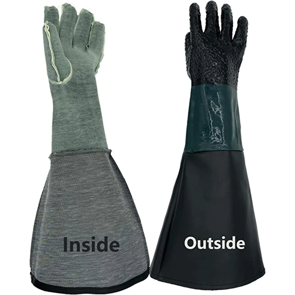 1Pc Sandblasting Gloves 23.6×11.8Inch Work Gloves For Sandblaster Sand Blast Cabinet For Heavy-duty Sandblasting Machine
1Pc Sandblasting Gloves 23.6×11.8Inch Work Gloves For Sandblaster Sand Blast Cabinet For Heavy-duty Sandblasting Machine
