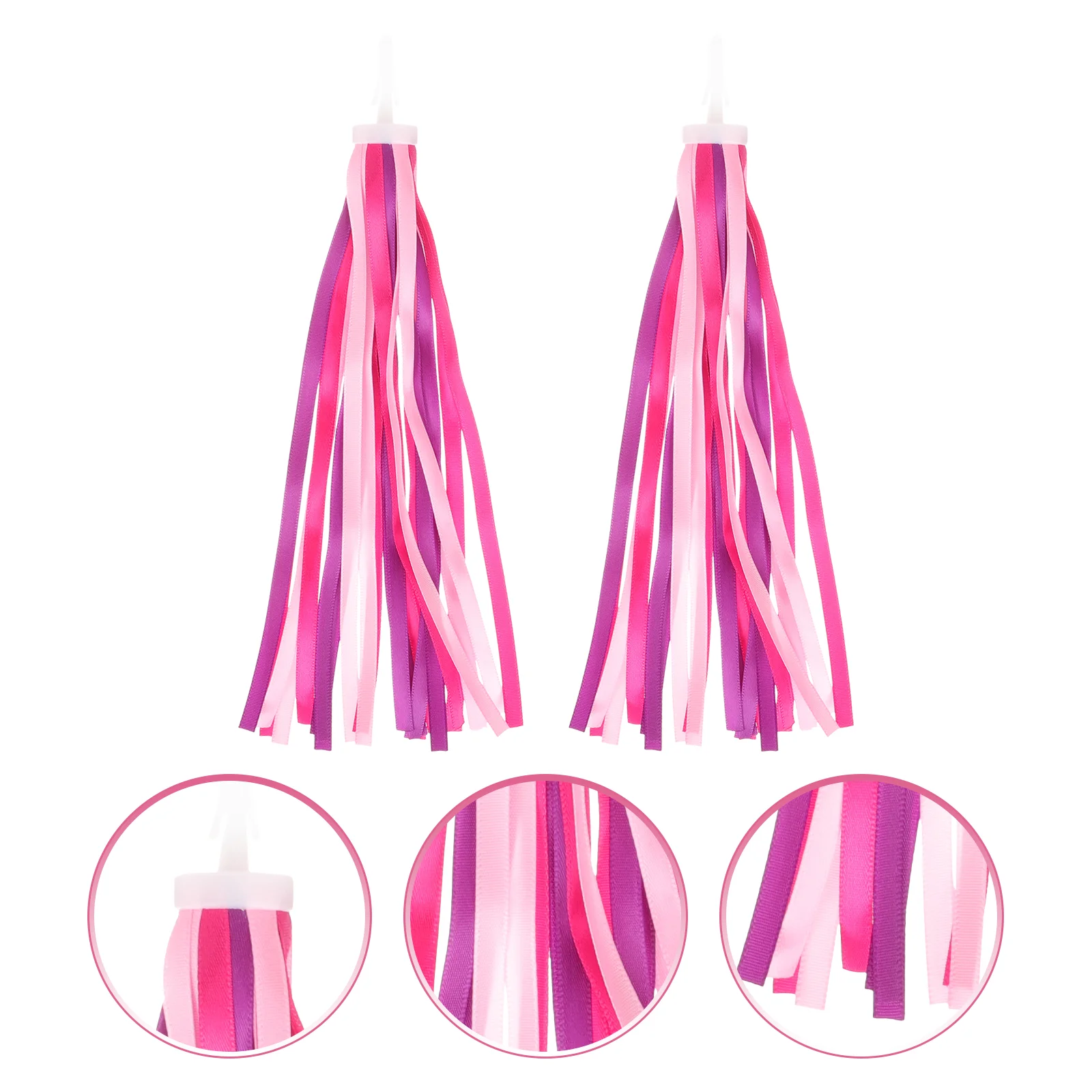 

1 Pair of Decorative Streamers for Bike Colored Bike Streamers Lightweight Scooter For Adultss Streamers Ornaments