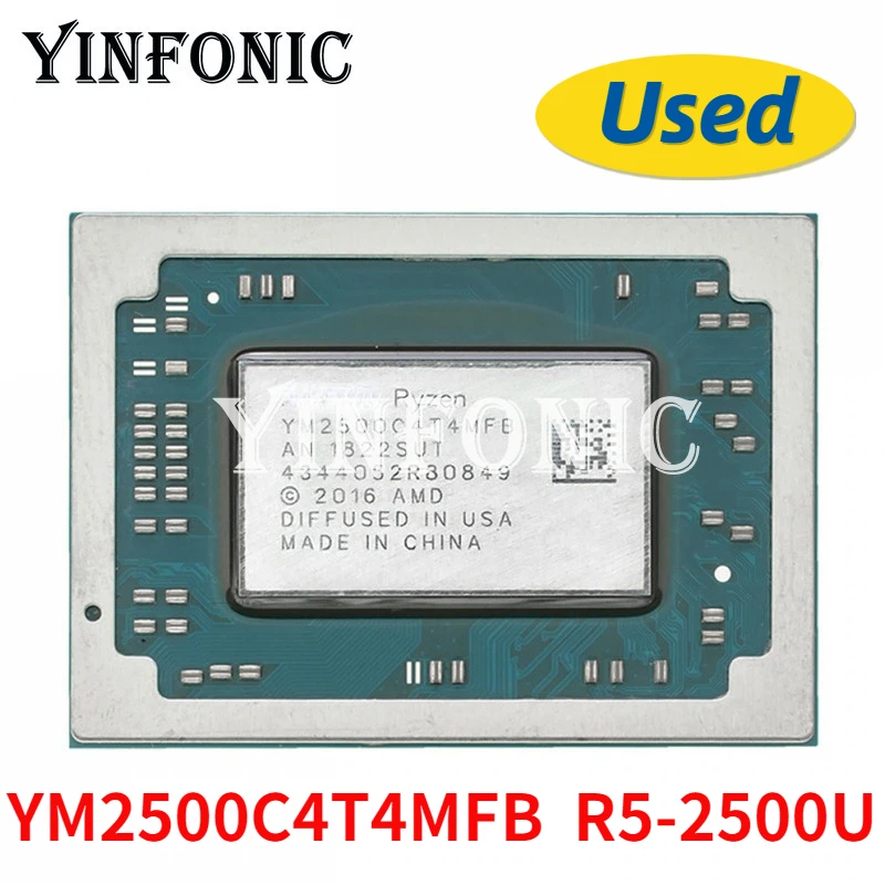 Б/у набор микросхем YM2500C4T4MFB R5-2500U BGA с шариком, протестированный на 100% рабочий
Б/у набор микросхем YM2500C4T4MFB R5-2500U BGA с шариком, протестированный на 100% рабочий