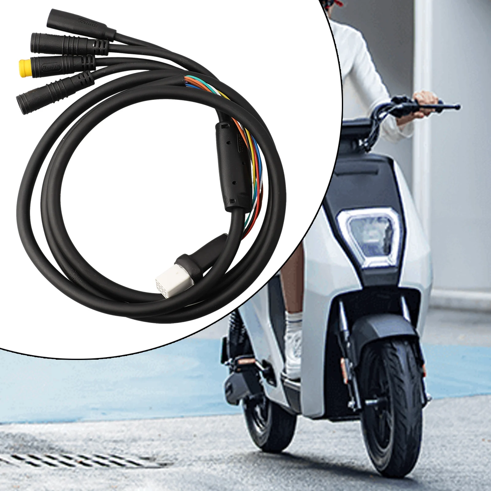 Кабель двигателя для Bafang MidDrive E-bikeTorque Motor 1T4, кабель в сборе с отображением тормоза и дроссельной заслонки, 2 шт.
Кабель двигателя для Bafang MidDrive E-bikeTorque Motor 1T4, кабель в сборе с отображением тормоза и дроссельной заслонки, 2 шт.