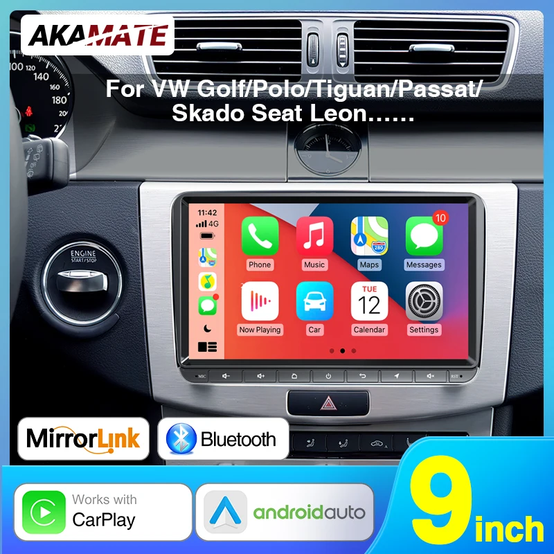 9-дюймовый автомобильный радиоприемник Android 13,0 для Volkswagen Passat VW Polo сиденье Jetta Skoda Octavia мультимедийный плеер GPS-навигатор FM-радио
9-дюймовый автомобильный радиоприемник Android 13,0 для Volkswagen Passat VW Polo сиденье Jetta Skoda Octavia мультимедийный плеер GPS-навигатор FM-радио