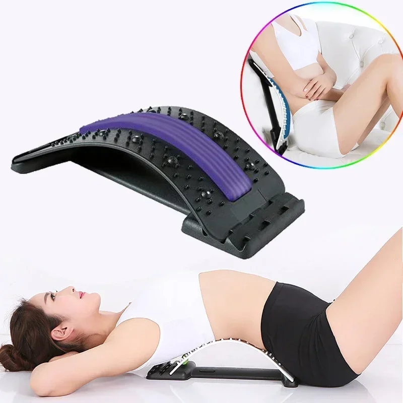 

Spine Relief Magnetotherapy Multi-level Cervical Adjustable Support Neck Pain Fitness Waist Massager Stretcher Lumbar