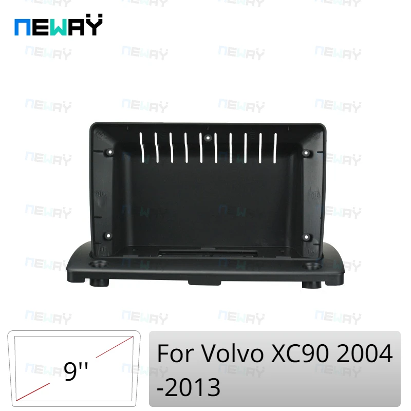 

Автомобильный аксессуар 9 "панель Радио Видео Fascia Для Volvo XC90 2004-2013 рамка мультимедийного Проигрывателя Автомобильная панель набор фильтров