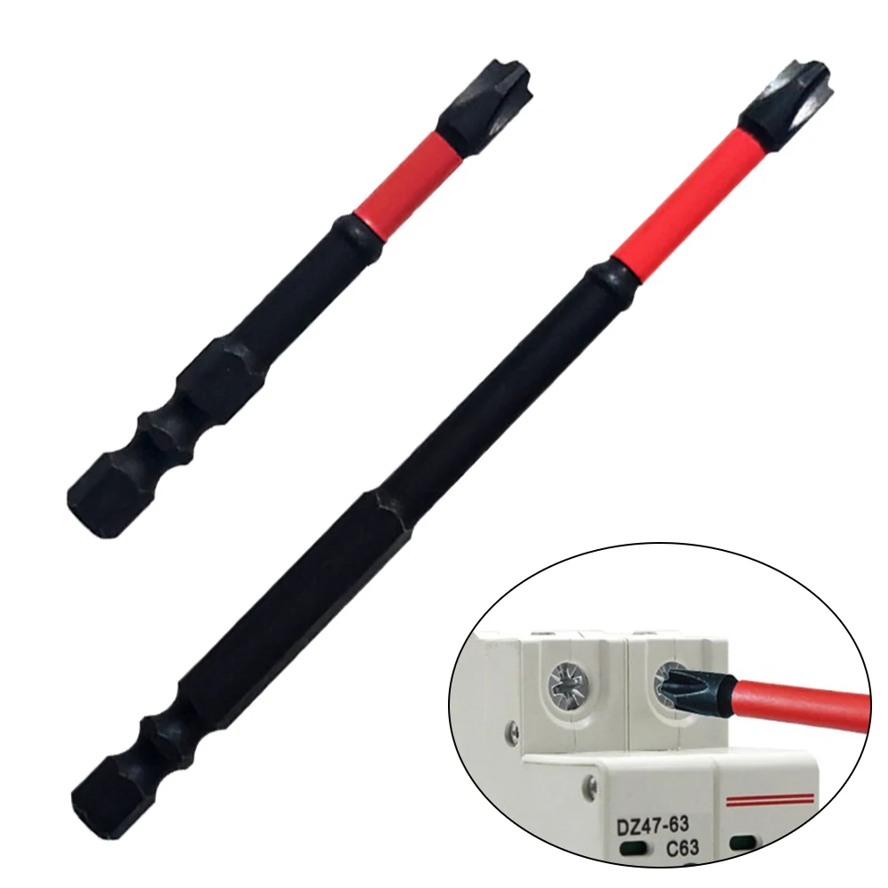 Magnetic Special Cross Screwdriver Bit FPH2 For Electrician Socket Switch Electrician Power Tool 65/110mm
Magnetic Special Cross Screwdriver Bit FPH2 For Electrician Socket Switch Electrician Power Tool 65/110mm