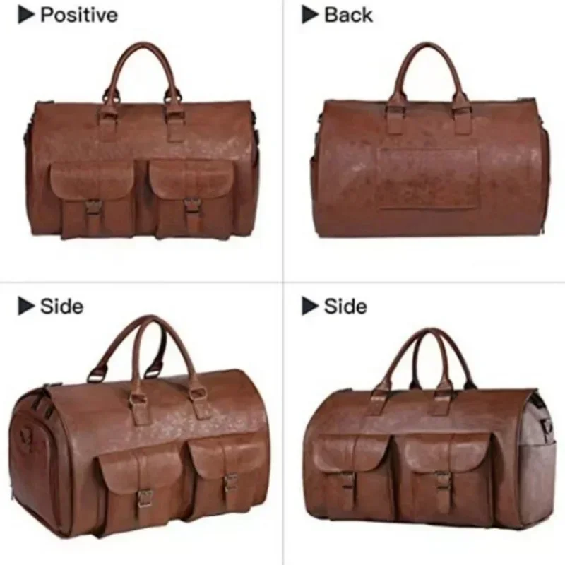 

The Convertible Duffle Garment Luggage Versatile Business Garment Bag Outdoor Gym Bag and Overnight Travel Luggage Convertible