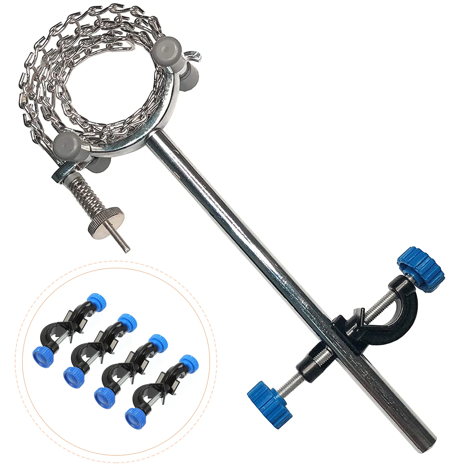 Stand Clamp Holder Chemistry Adjustable Clamp Bracket Chemistry Laboratory Stand Test Tube Clamp Stand Beaker Holder Clamp
Stand Clamp Holder Chemistry Adjustable Clamp Bracket Chemistry Laboratory Stand Test Tube Clamp Stand Beaker Holder Clamp