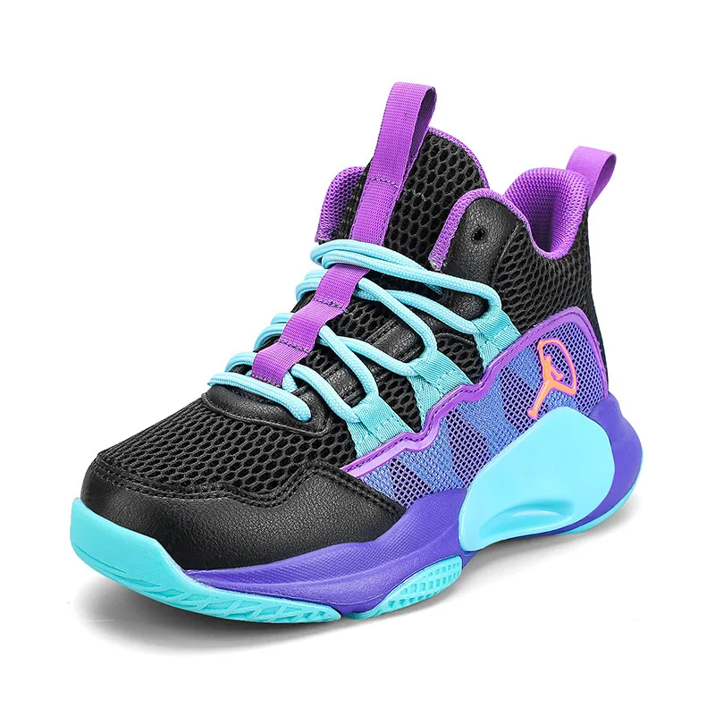 Air Mesh Breathable Children's Basketball Shoes Non-slip Wear-resistant Kids Sneakers Size 31-40
Air Mesh Breathable Children's Basketball Shoes Non-slip Wear-resistant Kids Sneakers Size 31-40