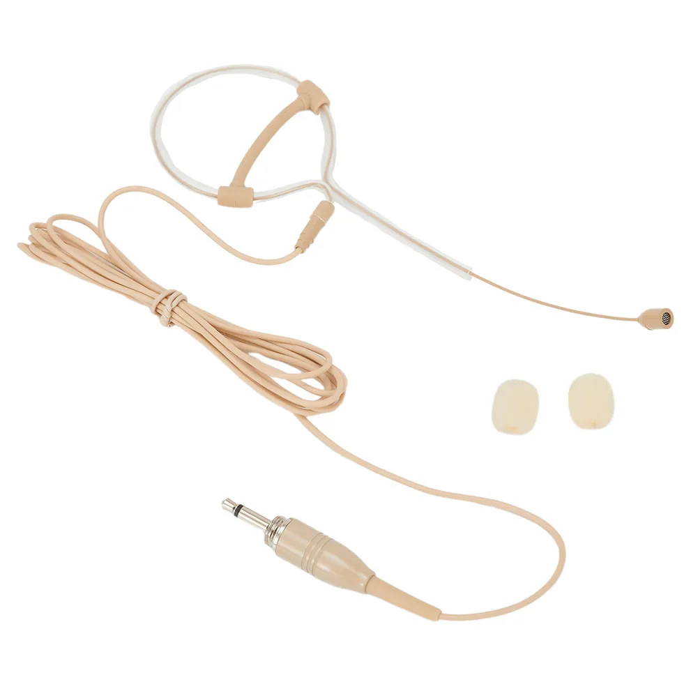 Beige Single Earhook Headset Mic Headworn Microphone 3.5mm 3Pin 4Pin XLR Plug FOR Omnidirectional Microphone Set
Beige Single Earhook Headset Mic Headworn Microphone 3.5mm 3Pin 4Pin XLR Plug FOR Omnidirectional Microphone Set