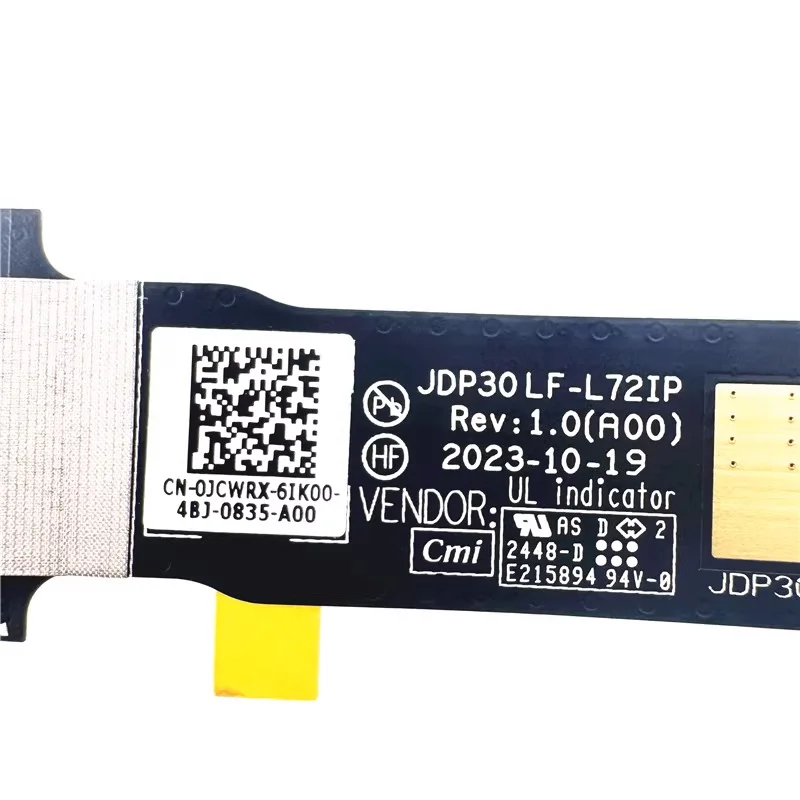 NEW ORIGINAL Laptop LCD EDP QHD OLED Cable For DELL XPS 13 9345 (2024) 2880x1800 2R4Y0 02R4Y0 40pin LF-L72IP 0JCWRX JCWRX NEW ORIGINAL Laptop LCD EDP QHD OLED Cable For DELL XPS 13 9345 (2024) 2880x1800 2R4Y0 02R4Y0 40pin LF-L72IP 0JCWRX JCWRX
