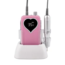 2022 New Professional Nail Salon Use Nail Suppliers Heart Shape 35000RPM Portable and Desktop Quiet Electric Nail Drill Machine
2022 New Professional Nail Salon Use Nail Suppliers Heart Shape 35000RPM Portable and Desktop Quiet Electric Nail Drill Machine