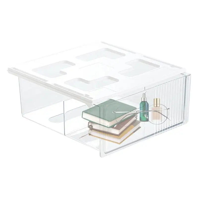 Under Desk Storage Drawer Table Organizer Box Under The Table Invisible Paste Pen Barrel Stationery Storage Box Drawer Type
Under Desk Storage Drawer Table Organizer Box Under The Table Invisible Paste Pen Barrel Stationery Storage Box Drawer Type