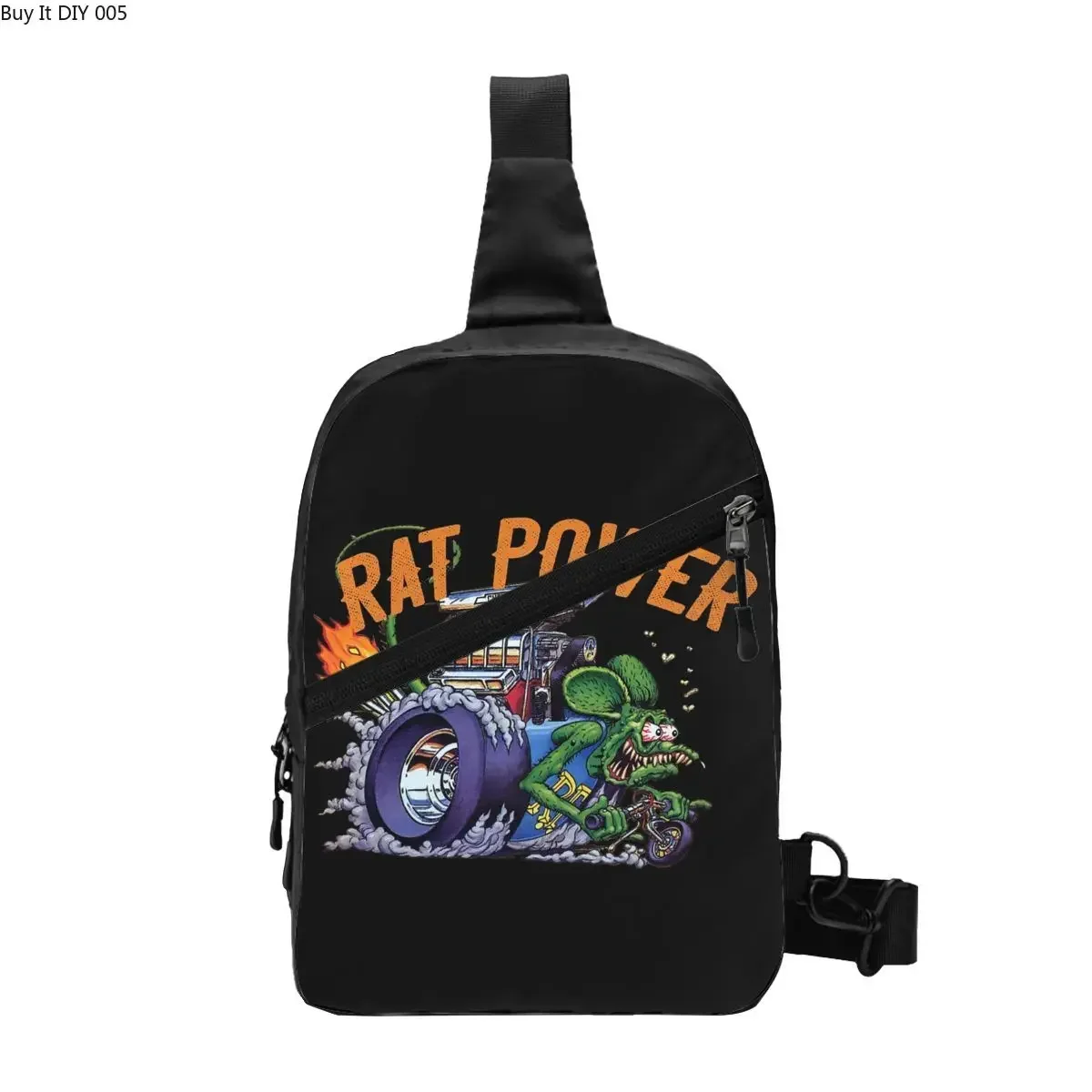 Сумка-слинг через плечо Rat Fink Мужская, повседневный ранец на плечо с мультипликационным рисунком для кемпинга и езды на велосипеде
Сумка-слинг через плечо Rat Fink Мужская, повседневный ранец на плечо с мультипликационным рисунком для кемпинга и езды на велосипеде