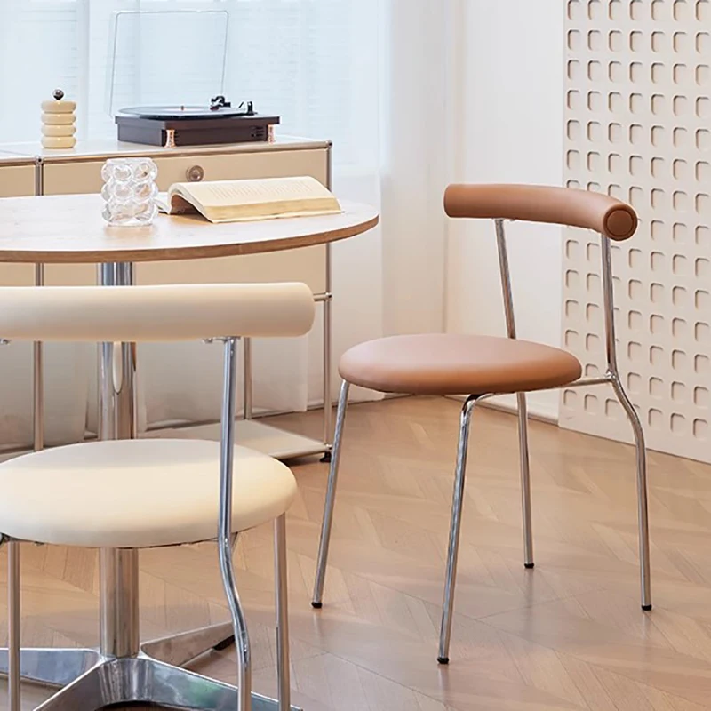 Modern Metal Dining Chairs Designer Luxury Vanity Living Room Dining Chairs Floor Accent Sillas De Comedor Home Furniture
Modern Metal Dining Chairs Designer Luxury Vanity Living Room Dining Chairs Floor Accent Sillas De Comedor Home Furniture