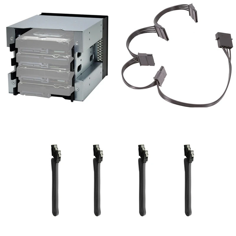 3X переходник для оптического привода 4-Bay 3,5 дюйма SATA SAS HDD, стойка-кронштейн, лоток для жесткого диска, адаптер Caddy с кабелем SATA 3,0 A
3X переходник для оптического привода 4-Bay 3,5 дюйма SATA SAS HDD, стойка-кронштейн, лоток для жесткого диска, адаптер Caddy с кабелем SATA 3,0 A
