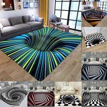 3D Vortex Illusion Rugs And Carpet For Home Living Room Floor Mat Abstract Geometric Optical Doormat Antiskid Bedroom Home Decor
3D Vortex Illusion Rugs And Carpet For Home Living Room Floor Mat Abstract Geometric Optical Doormat Antiskid Bedroom Home Decor