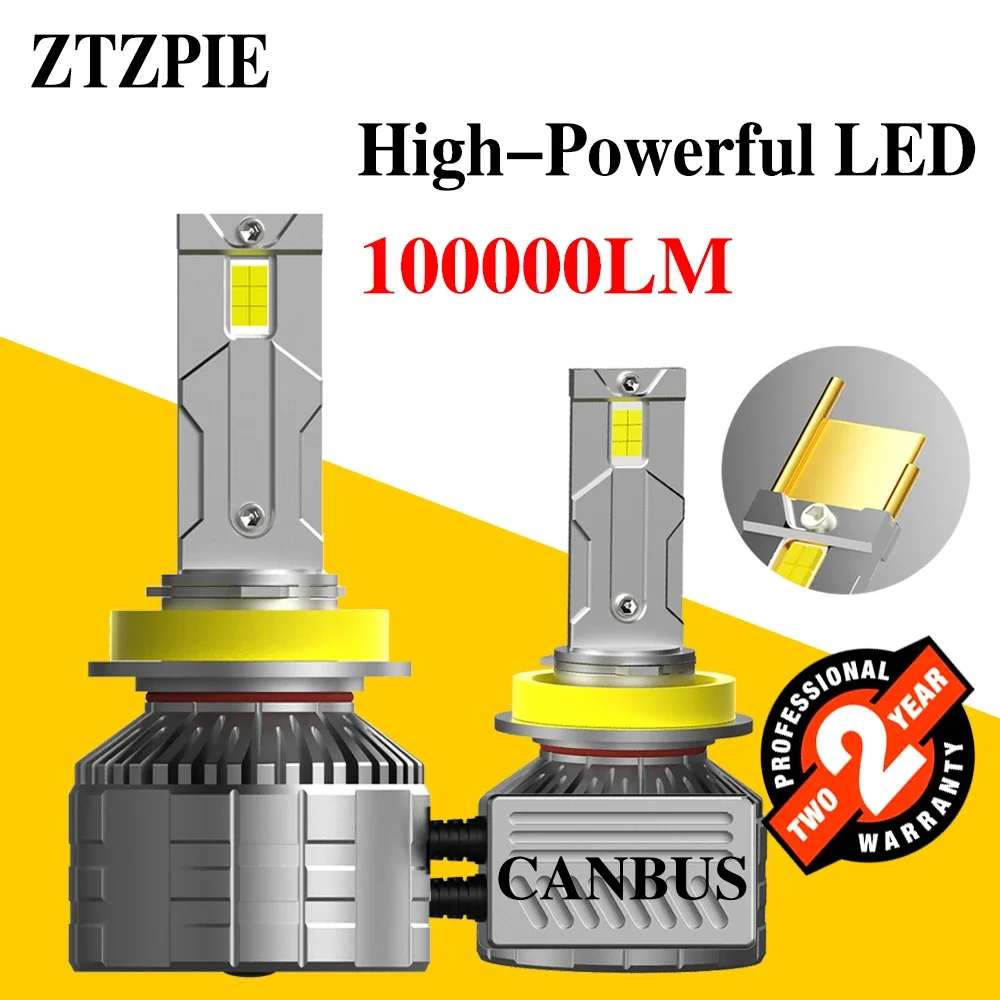 ZTZPIE 6500K 360W 100000LM H7 H4 H11 9005HB3 9006 HB4 H1 H3 9012 мощная светодиодная лампа для фар головного света автомобиля 3570 CSP
ZTZPIE 6500K 360W 100000LM H7 H4 H11 9005HB3 9006 HB4 H1 H3 9012 мощная светодиодная лампа для фар головного света автомобиля 3570 CSP