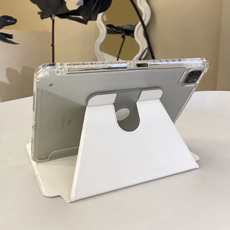 360° Rotatable Case For Ipad Air 5 4 10.9" 10th Gen Tablet Case For Ipad Pro 11 8th 9th Gen 10.2" 9.7" 2017 2018 Acrylic Cover
360° Rotatable Case For Ipad Air 5 4 10.9" 10th Gen Tablet Case For Ipad Pro 11 8th 9th Gen 10.2" 9.7" 2017 2018 Acrylic Cover