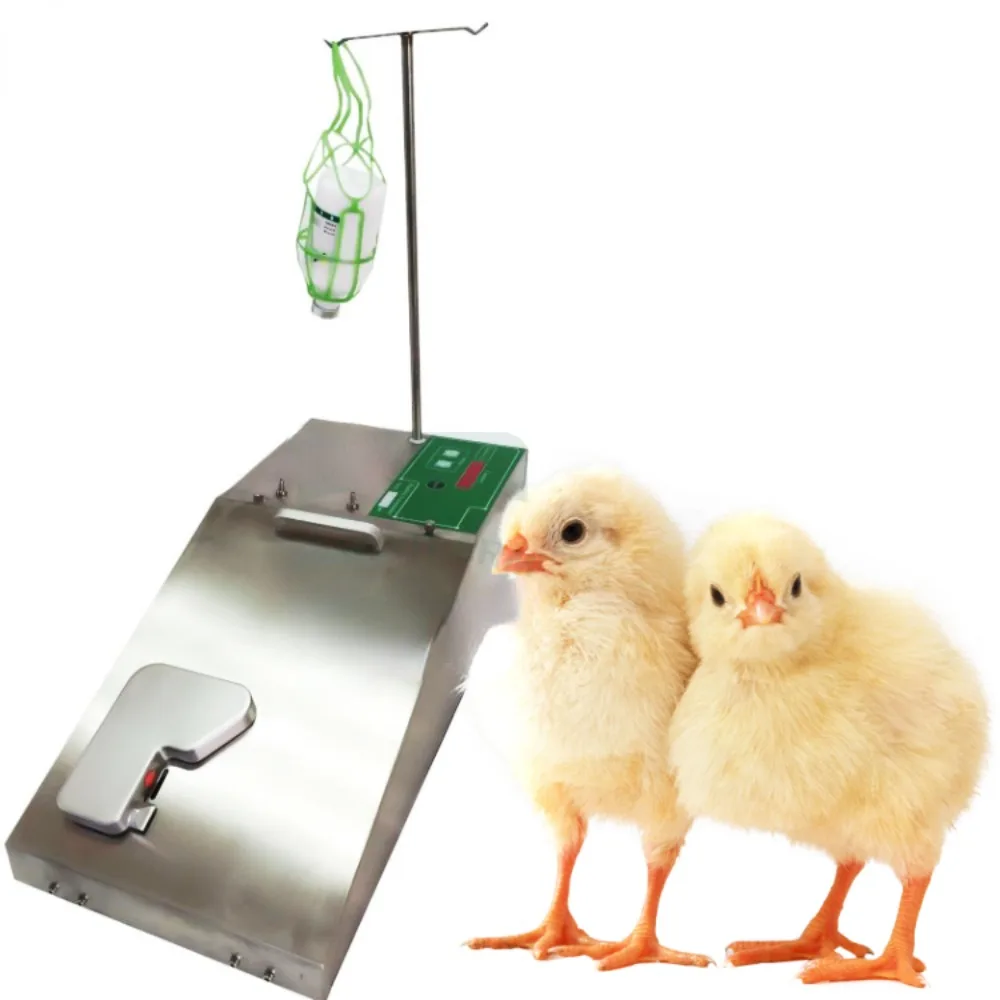 Automatic Continuous Vaccine machine Vaccinator for poultry Veterinary continuous vaccinator syringes
Automatic Continuous Vaccine machine Vaccinator for poultry Veterinary continuous vaccinator syringes
