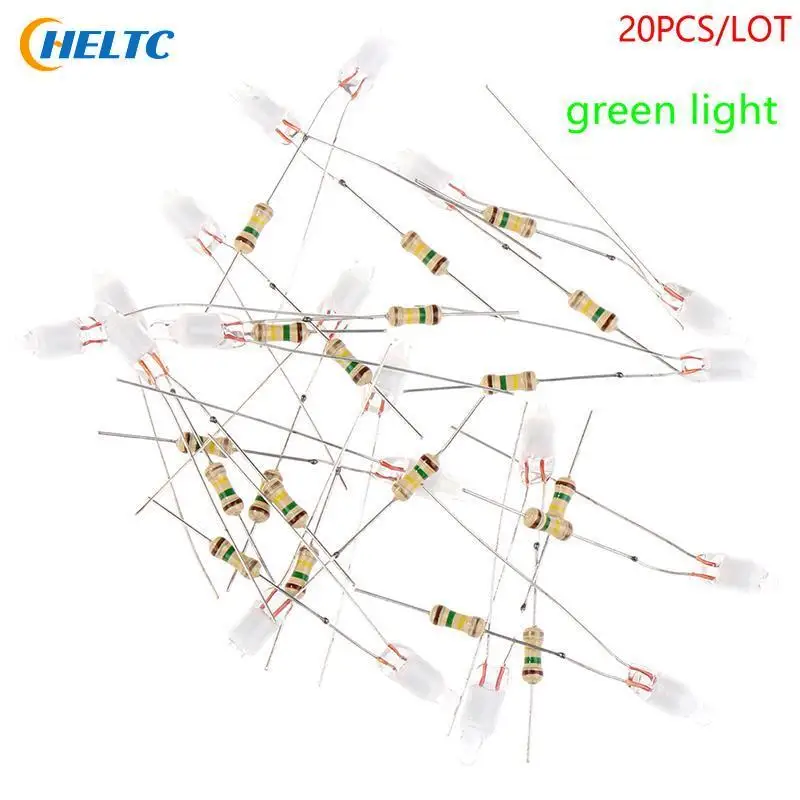 20Pcs Green Indicator Neon Light Sign F4 Neonlight With Resistor 4*10mm Glow Lamp Accessories
20Pcs Green Indicator Neon Light Sign F4 Neonlight With Resistor 4*10mm Glow Lamp Accessories