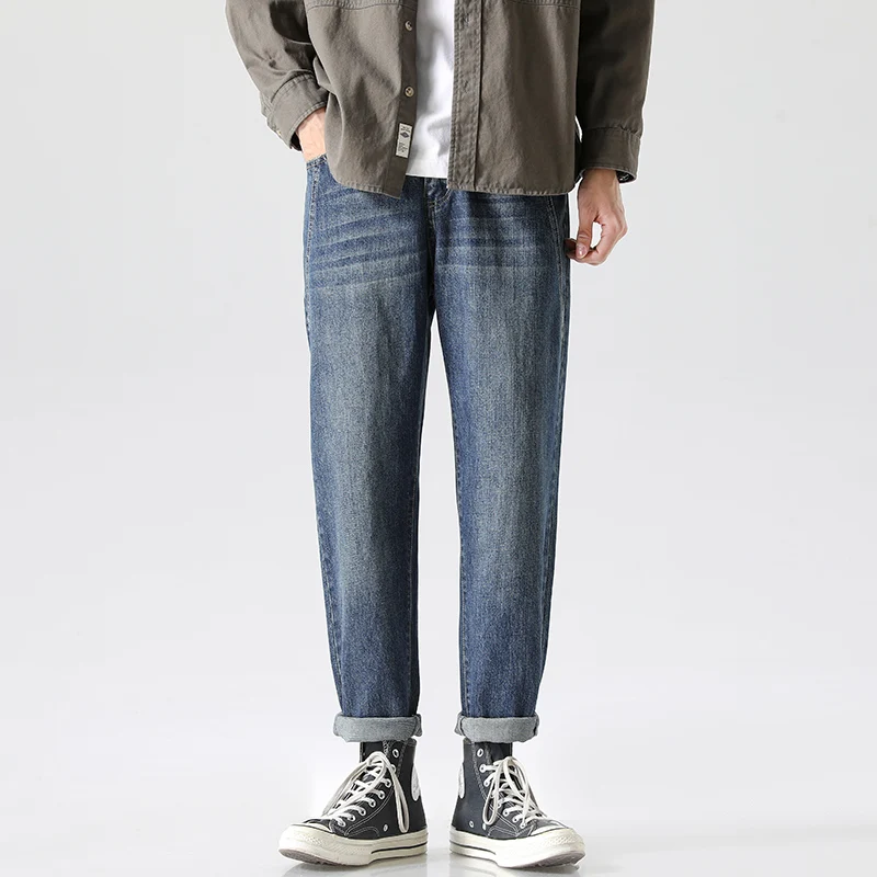 Autumn and Winter New Jeans Trend Loose Casual Long Trousers Mens Jeans Baggy Denim Cargo Pants Men
Autumn and Winter New Jeans Trend Loose Casual Long Trousers Mens Jeans Baggy Denim Cargo Pants Men