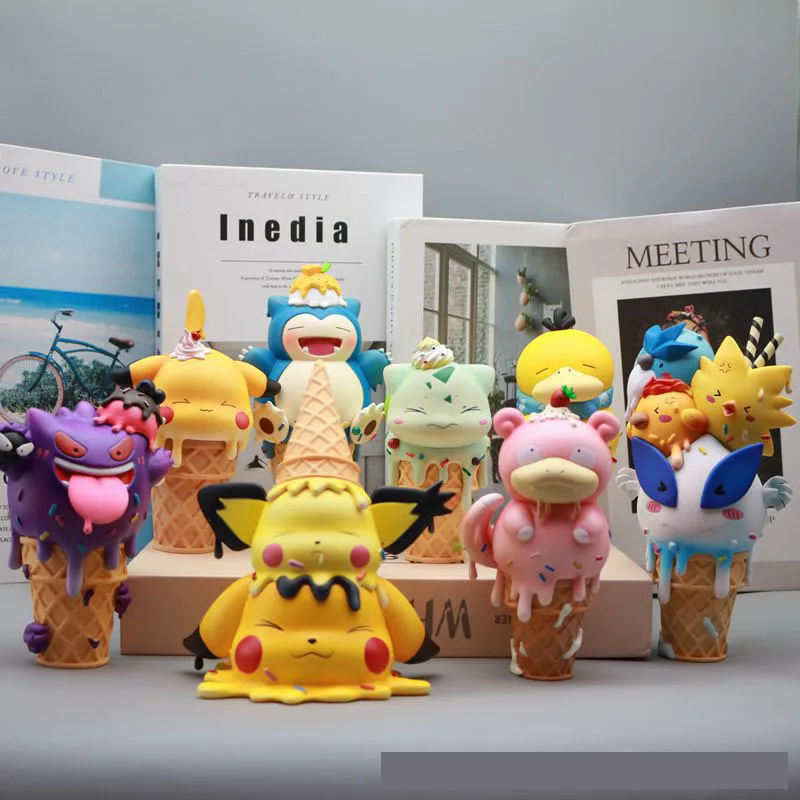 Kawaii Pokemon Pikachu Psyduck Jenny Turtle Action Figure Anime Garage Kit Model Toys Eevee Bulbasaur Garage Gifts for Children
Kawaii Pokemon Pikachu Psyduck Jenny Turtle Action Figure Anime Garage Kit Model Toys Eevee Bulbasaur Garage Gifts for Children