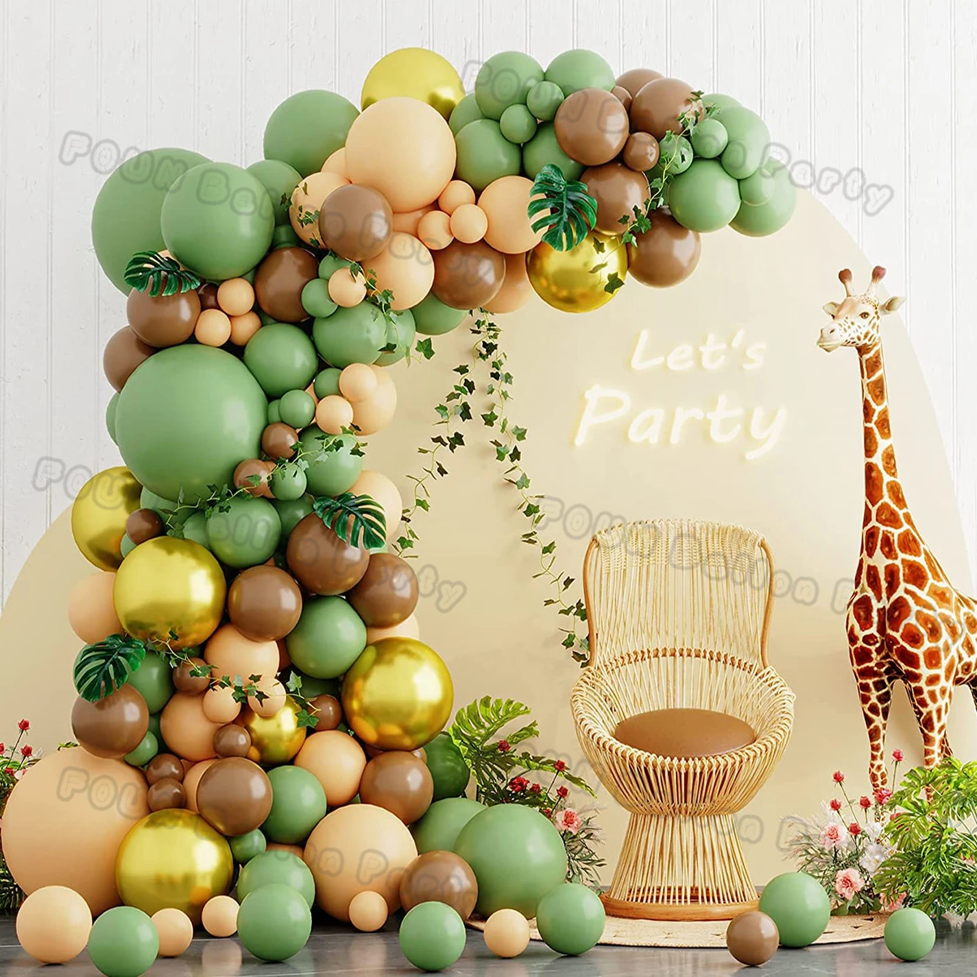 Sage Green Balloons Garland Set Jungle Safari Woodland Balloon Arch Gold Balloons Jungle Party Baby Shower Safari Birthday Decor
Sage Green Balloons Garland Set Jungle Safari Woodland Balloon Arch Gold Balloons Jungle Party Baby Shower Safari Birthday Decor
