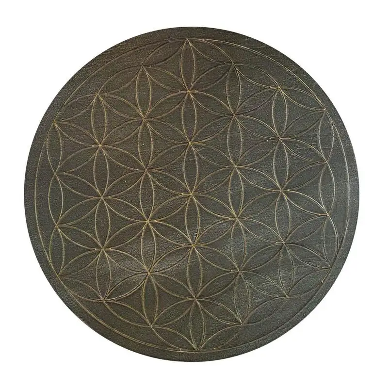 23.5cm Flower Of Life Energy Disk Altar Astrolabe Divination Compass Oak Carved Astrolabe Party Game Witch Divination Props
23.5cm Flower Of Life Energy Disk Altar Astrolabe Divination Compass Oak Carved Astrolabe Party Game Witch Divination Props