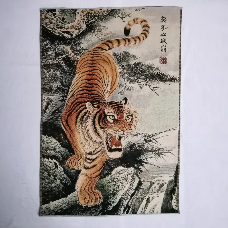 36" China Embroidered Cloth Silk 12 Zodiac Animal Tiger Go Downhill Mural Home Decor Painting Dwcx004
36" China Embroidered Cloth Silk 12 Zodiac Animal Tiger Go Downhill Mural Home Decor Painting Dwcx004