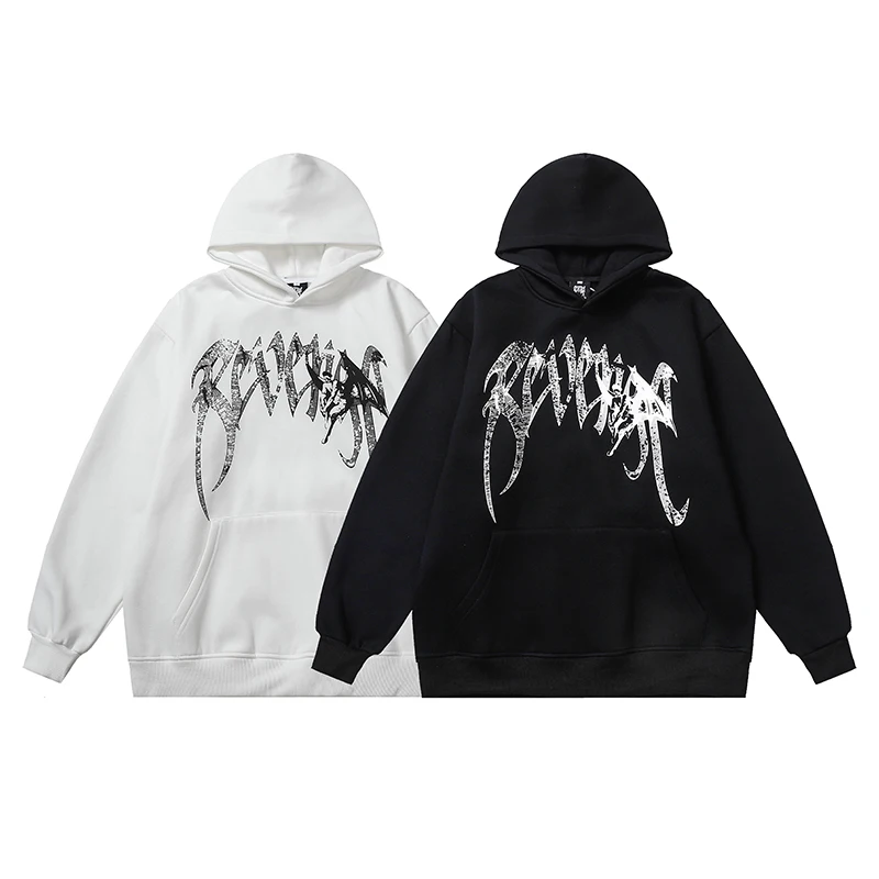 Revenge Hoodie Men's and Women's Colorful Classic Letter Printing Casual Fashion Trend Street HIP-HOP Loose Suede Sweatshirt
Revenge Hoodie Men's and Women's Colorful Classic Letter Printing Casual Fashion Trend Street HIP-HOP Loose Suede Sweatshirt