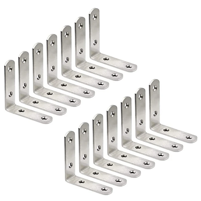 50Pack L Bracket Corner Braces Stainless Steel Heavy Duty Shelf Bracket For Wood Shelves 90 Degree Right Angle Brackets Promotio
50Pack L Bracket Corner Braces Stainless Steel Heavy Duty Shelf Bracket For Wood Shelves 90 Degree Right Angle Brackets Promotio