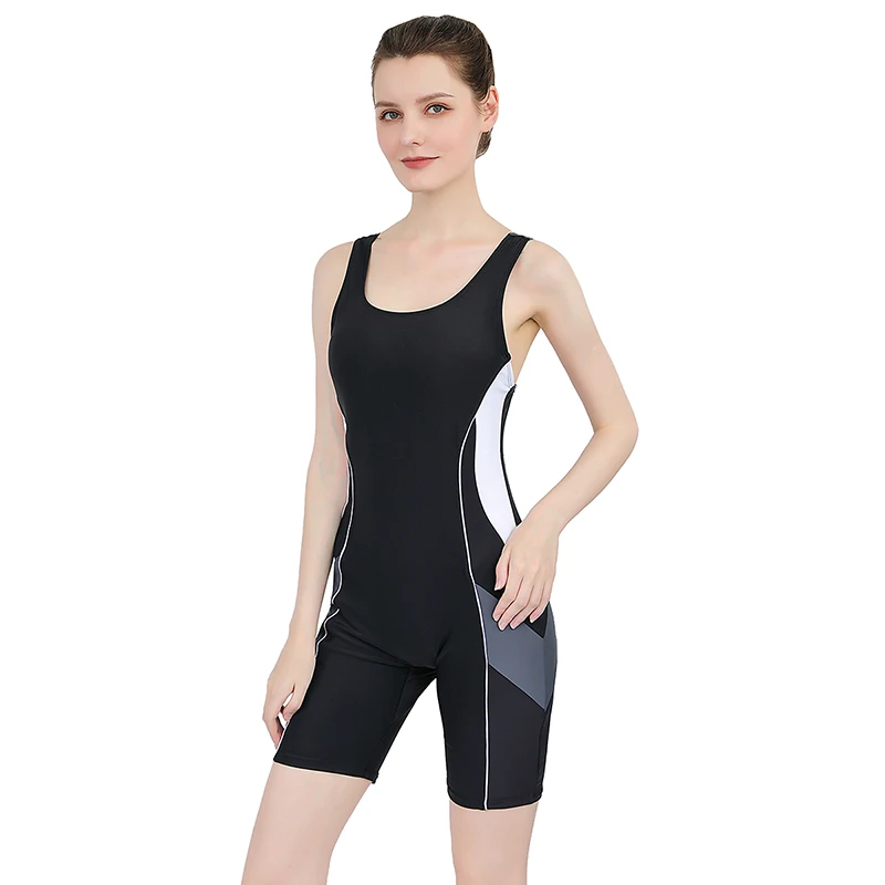 One Piece Bodysuit Professional Sports Training Swimwear Women Sexy Open Back Bathing Suits Tank Top Flat Angle Pants
One Piece Bodysuit Professional Sports Training Swimwear Women Sexy Open Back Bathing Suits Tank Top Flat Angle Pants