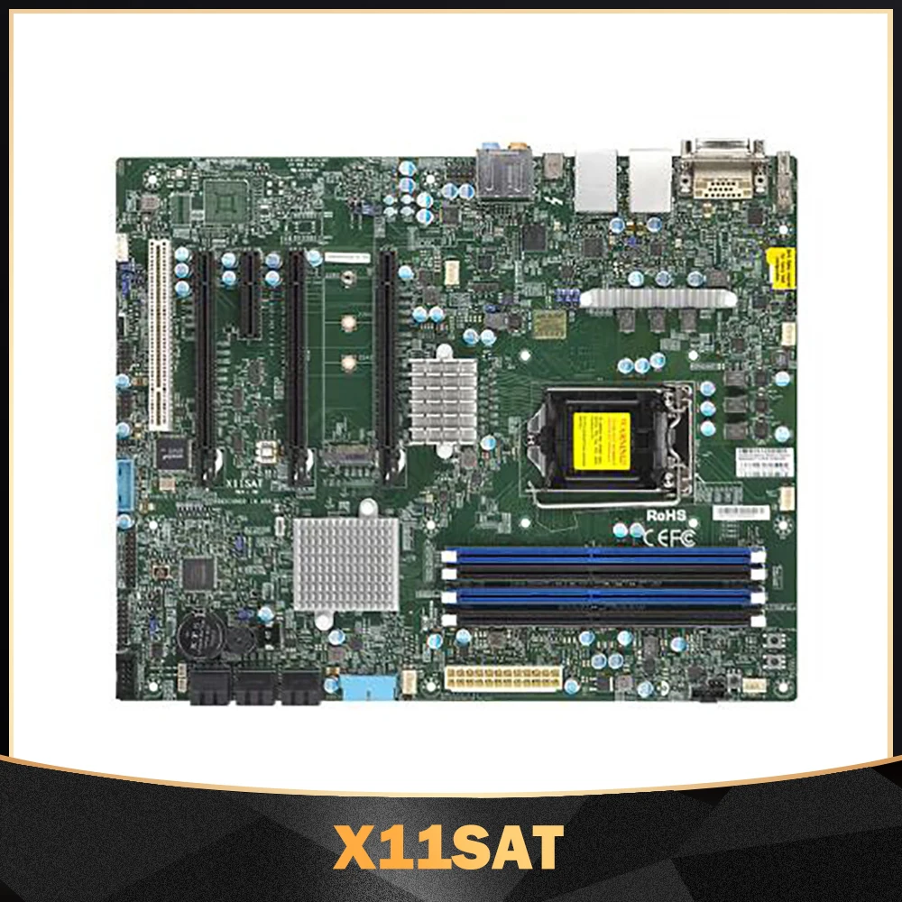 Single Socket H4 (LGA1151) DDR4 Motherboard E3-1200 v5/v6 6th/7th Gen. Core i7/i5/i3 Series For Supermicro X11SAT
Single Socket H4 (LGA1151) DDR4 Motherboard E3-1200 v5/v6 6th/7th Gen. Core i7/i5/i3 Series For Supermicro X11SAT