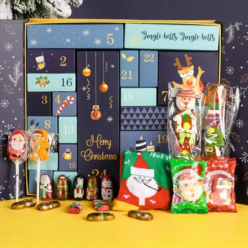 Christmas Advent Calendar 24 Days Surprise Birthday Countdown Empty Gift Box Surprise For Kids DIY Christmas Decoration Supplies
Christmas Advent Calendar 24 Days Surprise Birthday Countdown Empty Gift Box Surprise For Kids DIY Christmas Decoration Supplies