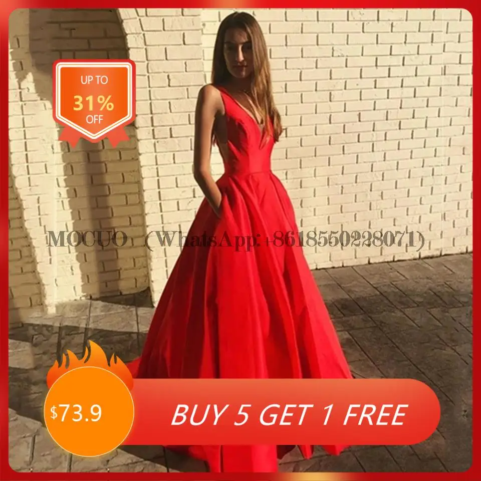 Elegant Red Long Prom Dresses 2022 New Formal Party Sleeveless High Quality Vestidos Backless Satin A-Line Simple Evening Gowns
Elegant Red Long Prom Dresses 2022 New Formal Party Sleeveless High Quality Vestidos Backless Satin A-Line Simple Evening Gowns