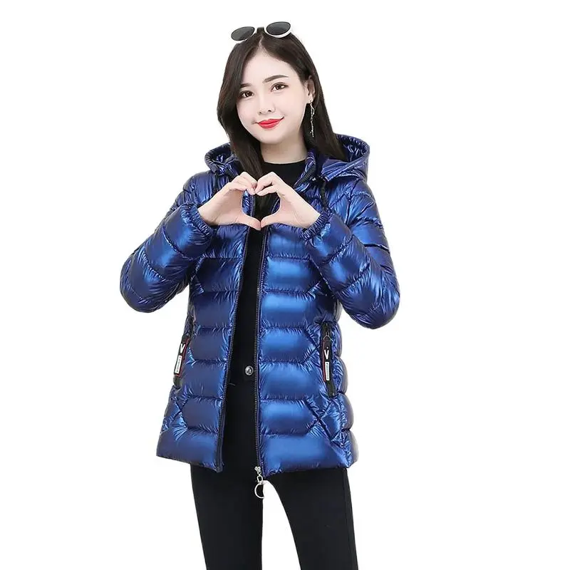 Temperament Down Padded Short Women's Winter Clothing Is Thin And Foreign Style Loose Padded Hooded Bright Coat6XL
Temperament Down Padded Short Women's Winter Clothing Is Thin And Foreign Style Loose Padded Hooded Bright Coat6XL