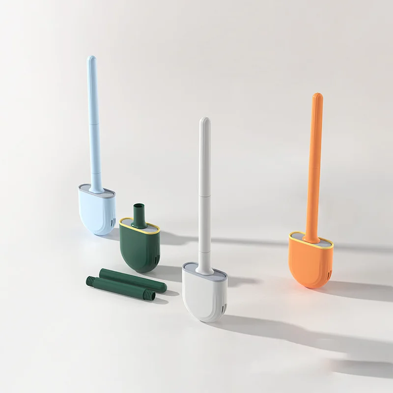 Wall Mounted Toilet Brush with Drying Holder Water Leak Proof with Base Silicone Toilet Bathroom Cleaning Brush Long Handle
Wall Mounted Toilet Brush with Drying Holder Water Leak Proof with Base Silicone Toilet Bathroom Cleaning Brush Long Handle
