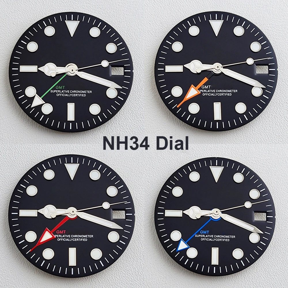 28,5 мм NH34 циферблат GMT циферблат часы S циферблат зеленый светящийся циферблат подходит для NH34 механизм часы аксессуары для часов инструмент для ремонта часов
28,5 мм NH34 циферблат GMT циферблат часы S циферблат зеленый светящийся циферблат подходит для NH34 механизм часы аксессуары для часов инструмент для ремонта часов