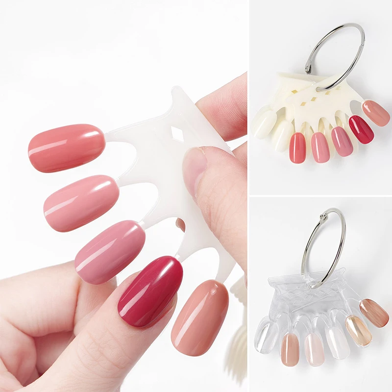 1 Set Transparent Natural Color Swatch Colorplate Manicure Display Board Tools False Nail Tip Polish Color Card Showing Shelf
1 Set Transparent Natural Color Swatch Colorplate Manicure Display Board Tools False Nail Tip Polish Color Card Showing Shelf