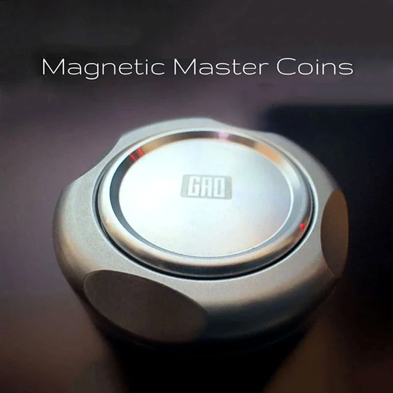 

Magnetic Master Coins Fidget Spinner EDC Adult Metal Fidget Toys Autism ADHD Hand Spinner Anti-anxiety Stress Relief