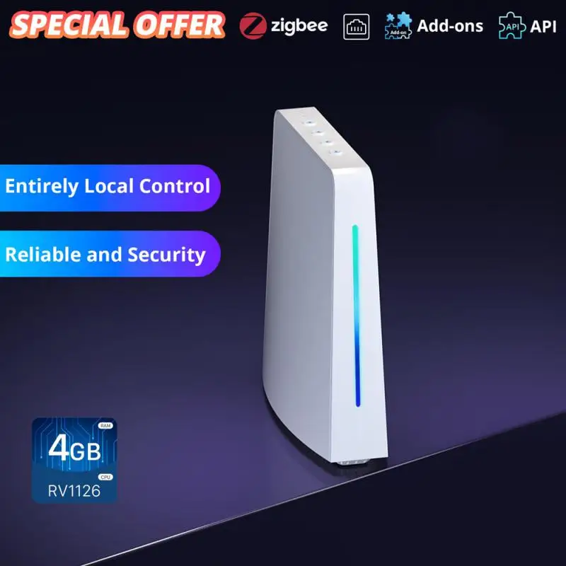 SONOFF iHost Smart Home Hub AIBridge 2GB/4GB Zigbee WiFi Gateway Smart Scenes Private Local Server Open API Smart Home System
SONOFF iHost Smart Home Hub AIBridge 2GB/4GB Zigbee WiFi Gateway Smart Scenes Private Local Server Open API Smart Home System
