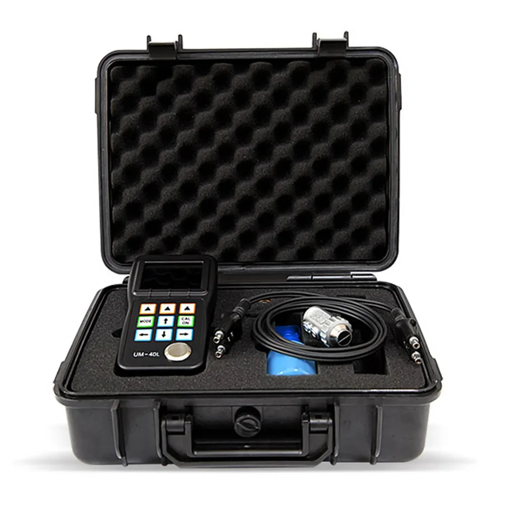 UM-4D Portable Ultrasonic Thickness Gauge with penetrating coating technology Measuring Range 0.60-508mm Color Screen A Scan
UM-4D Portable Ultrasonic Thickness Gauge with penetrating coating technology Measuring Range 0.60-508mm Color Screen A Scan