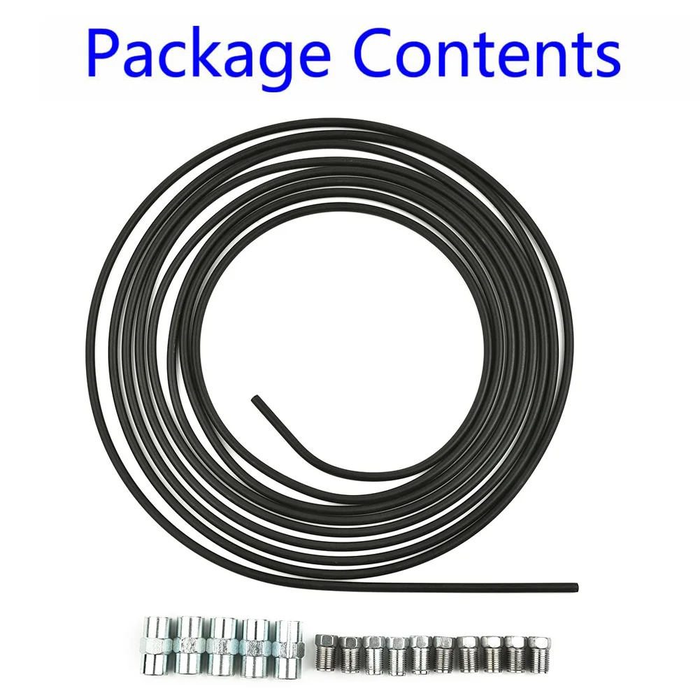Premium Quality Brake Line Replacement Kit, 5m Steel Brake Pipe 4 75mm, Includes 10 Screw Connections and 5 Connectors
Premium Quality Brake Line Replacement Kit, 5m Steel Brake Pipe 4 75mm, Includes 10 Screw Connections and 5 Connectors